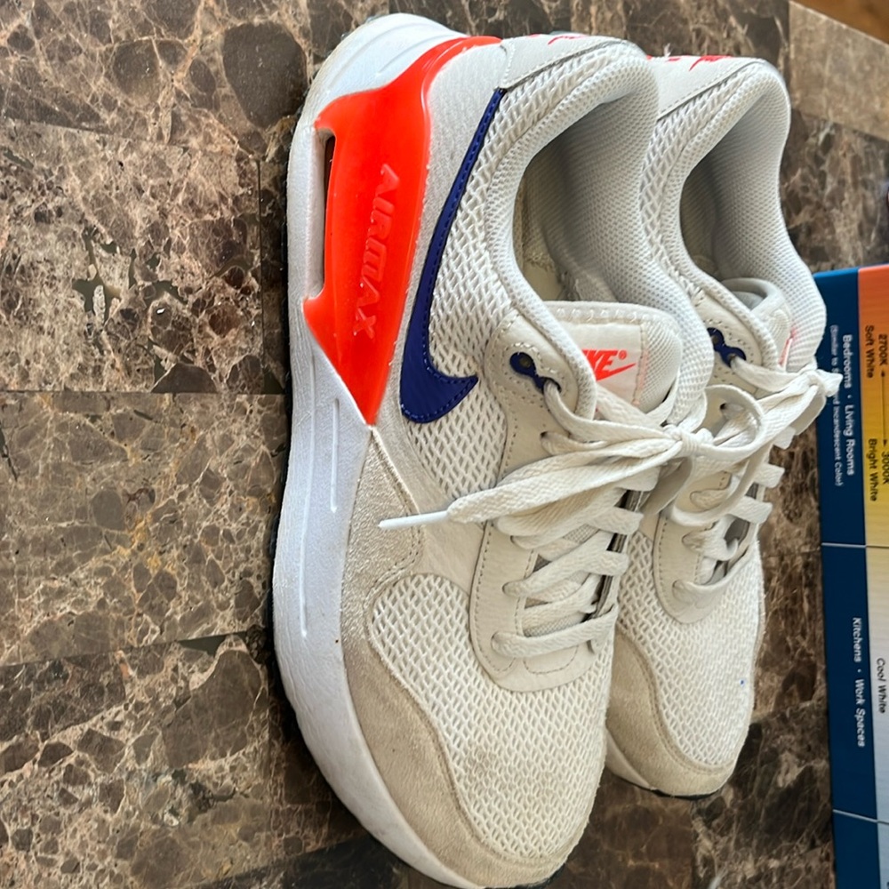 Nike Air Max Women's Sneakers in orange/Blue Two Tone Size 10